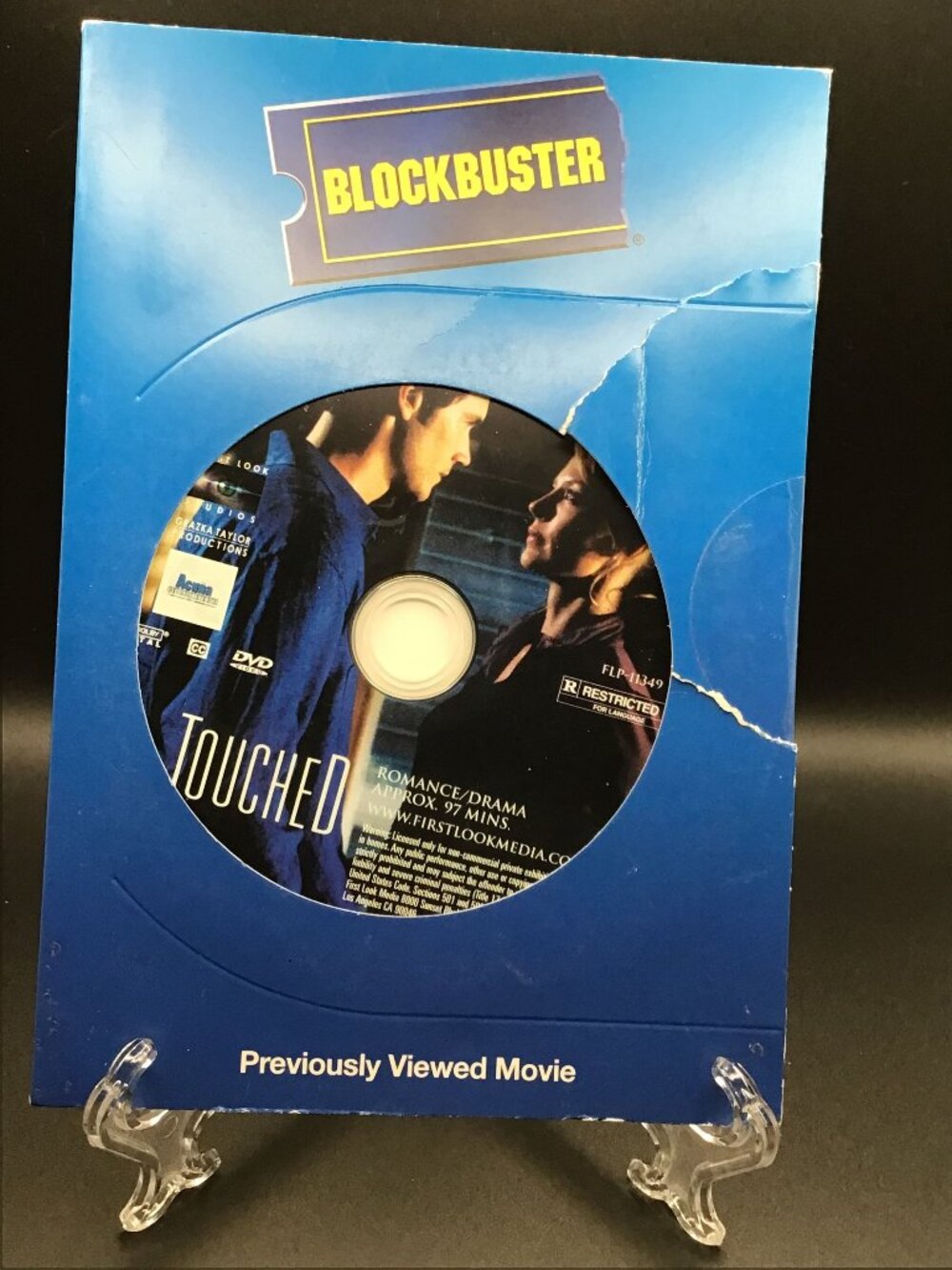 Touched (DVD 2005) Jenna Elfman Randell Batinkoff Romance Drama Movie Disc Only
